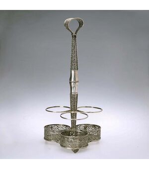 Portabottiglie in Argento Europa Primi '900