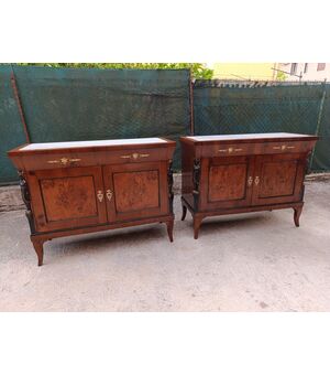 Coppia credenze Retour Egypte