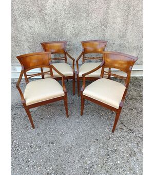 Poltroncine in ciliegio