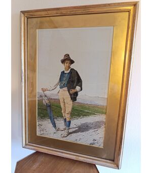 Acquerello di Filippo Indoni