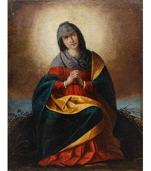 Scuola lombarda del XVII secolo, Madonna orante