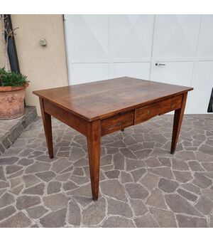 Tavolino Scrittoio in Noce del Periodo Direttorio 700