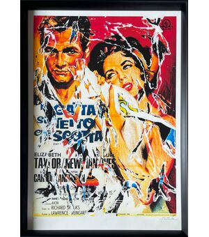 La gatta sul tetto che scotta - Mimmo Rotella (1918-2006)