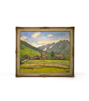 Arturo Tosi (Busto Arsizio, 1871 - Milano, 1956) "Barzesto", 1923