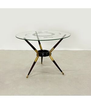 Coffee table attr. Cesare Lacca - 1950