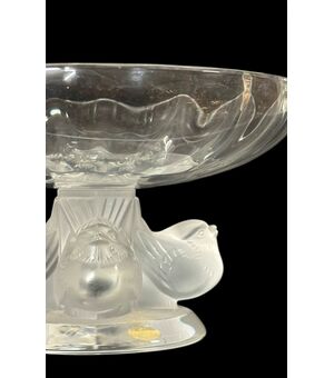 Piccola alzata Lalique in Cristallo – XX secolo