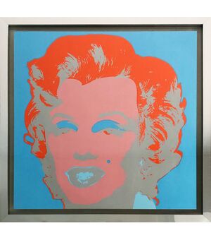 "Marilyn" Andy Warhol - Published by Sunday B. Morning