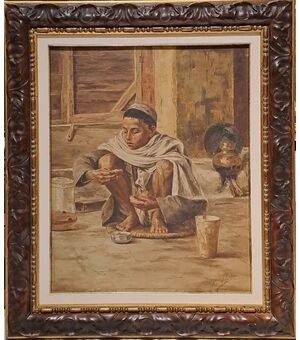 "EAT TO LIVE" - OLIO SU TELA - 1926