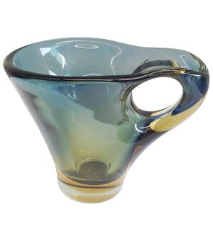 Murano Glass Pitcher Attributed to Fulvio Bianconi