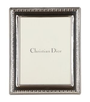 1980s Christian Dior Silver Frame