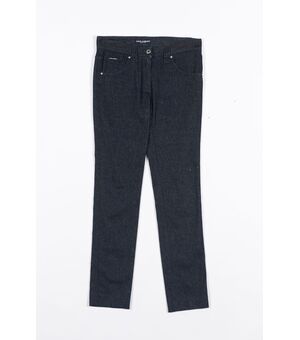 “Dolce & Gabbana” Jeans scuro con brillantini