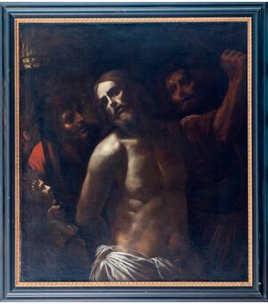 Giuseppe Vermiglio (Alessandria, 1585 - 1635), Cattura di Cristo, olio su tela
