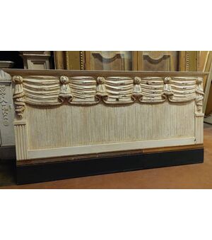 darb182 - boiserie in legno laccato, xx secolo, disponibili 22 mq 