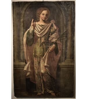 "Santa Lucia" tela veneta del '500