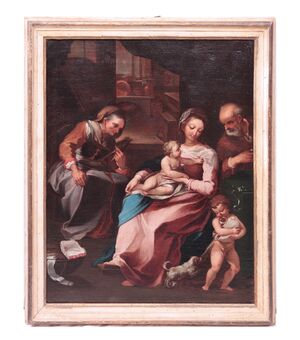 Ventura Salimbeni (Siena 1568-1613) - Holy Family     