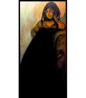 Scuola spagnola (1950 circa) - Ritratto monumentale di Leocadia Zorrilla (da Goya)