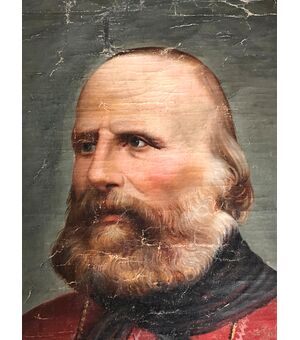 Ritratto di Giuseppe Garibaldi Italia XIX sec.