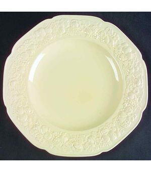 Dinner Service mod. Crown  Ducal Florentine dark cream/ Servizio da tavola Crown Ducal Florentine color avorio  115 pz