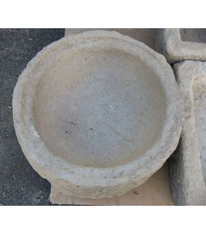 ancient stone bath, round model. Cod. 3021-20