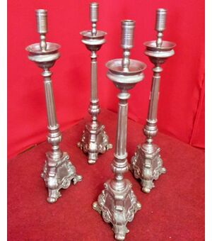 Group of four candlesticks