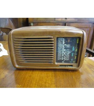 Piccola radio antica marca Minerva - anni 50/60 da revisionare - molto bella