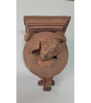 Mensola in terracotta