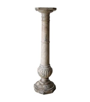Colonna antica in marmo giallo metà sec. XIX PREZZO TRATTABILE