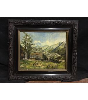 Dipinto paesaggio del ‘900
