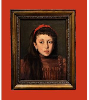 Bonifácio Lázaro Lozano (1906-1999) -  Portrait of the girl Carmen González