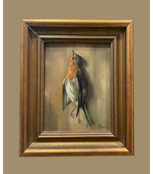 Juan Padilla (1906-1980) - Still Life with Robin