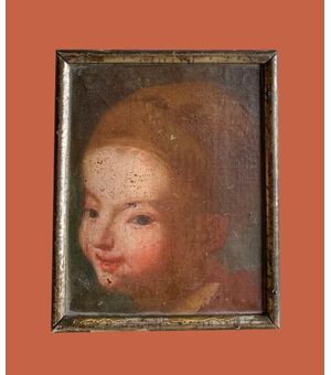French School from the 1700s - Portrait of a Child