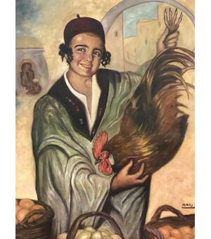 Scuola orientalista - Il pollaio dal souk
