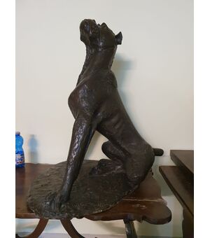 scultura in bronzo unico esemplare cm74 x 64
