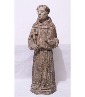 Stone sculpture "San Francesco", Veneto, 15th century