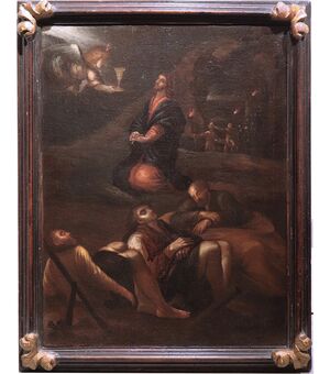 "Cristo nell'orto", Scuola Emiliana, Sec. XVII