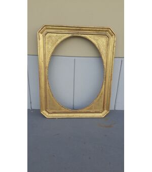 Frame with oval hole