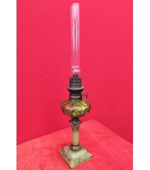 Alabaster oil lamp