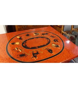Tavolino segni zodiacali anni 70