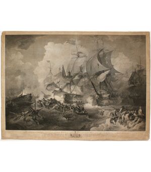 “The glorious victory obtained over the French Fleet by the British Fleet under the command of Earl Howe on the First of June 1794”