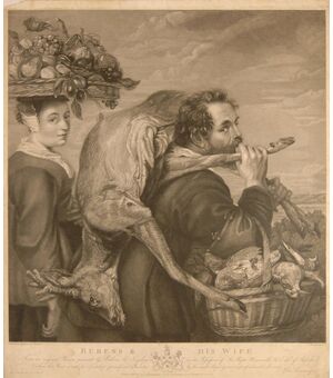 “Rubens and his Wife”