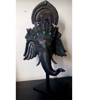 Volto bronzo Ganesh
