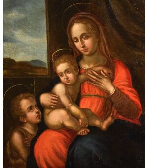 Madonna col Bambino e San Giovannino. VENDUTA