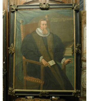 pan272 - painting depicting Paolo Francesco Ciglini, size 128 xh 165 cm     