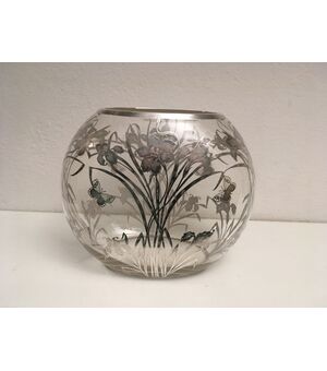 overlay vase