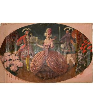 Demetrio Monteserín (1876-1958) - Enorme murale simbolista