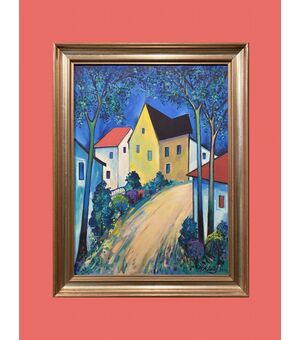 Hermann König (1929-?) - Im Dorf