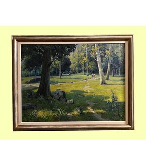 Êcole Catalane (1960s) - Immense Paysage De Parc