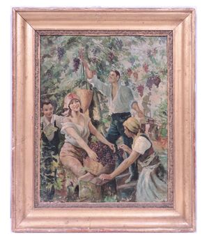 Matania Fortunino (1881-1963) - La vendemmia