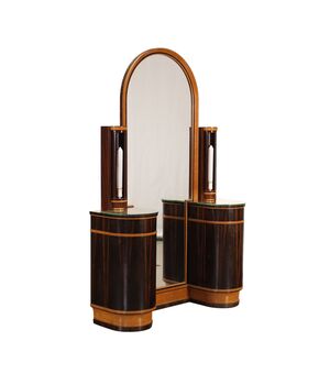 Cabinet with Art Decò Mirror     