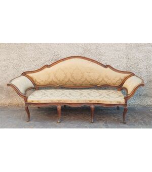 Louis XV sofa, mid-18th century.     